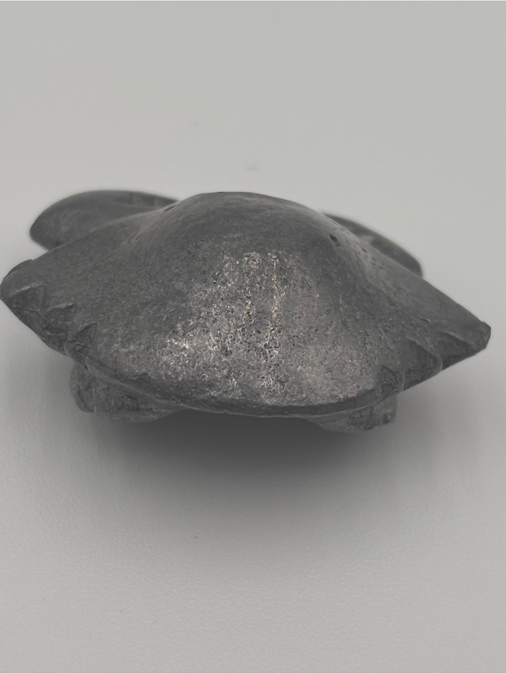 Vintage Pewter Miniature Smiling Crab Figurine. Happy Sea Creature!Paperweight? - Picture 7 of 9